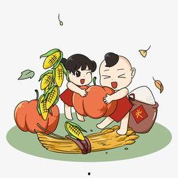 动漫胖娃娃吃瓜,胖娃娃的甜蜜瓜果盛宴